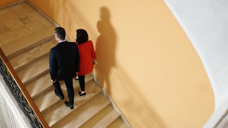 Sánchez a Ayuso: 'Estoy aquí para traer a los madrileños el apoyo de todos los españoles'