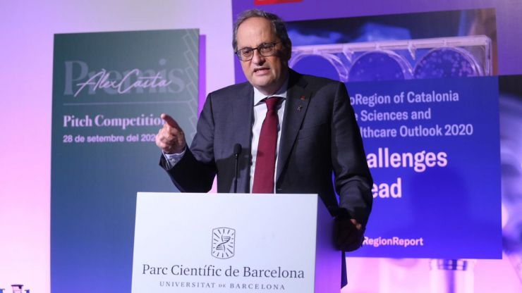 El Supremo confirma la condena de un año y medio de inhabilitación a Quim Torra