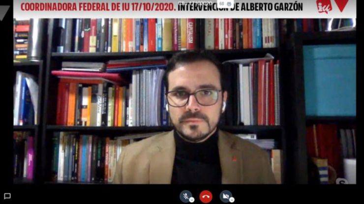Garzón pide 'cuidar a la mayoría de la investidura' ante el 'asedio de la extrema derecha'