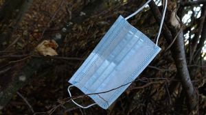 La importancia de no abandonar mascarillas en la naturaleza