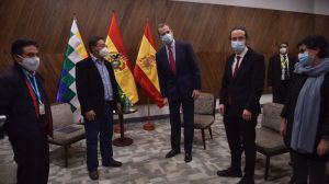 Iglesias y Zapatero impulsan la 'Declaración de La Paz' por la defensa de la democracia