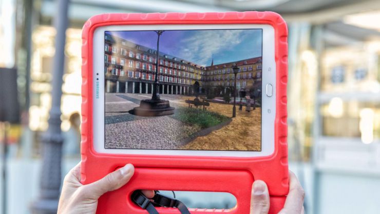 Una aplicación con rutas virtuales por cinco lugares de referencia de Madrid