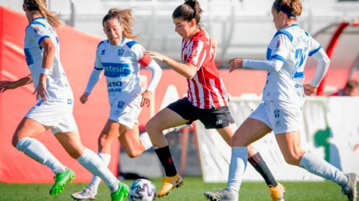 Fútbol femenino: Lucía García ha marcado la mitad de los goles del Athletic esta campaña