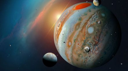 La NASA registra una señal de radio procedente de una luna de Júpiter