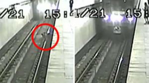 Salvado in extremis un niño que cayó a las vías del metro