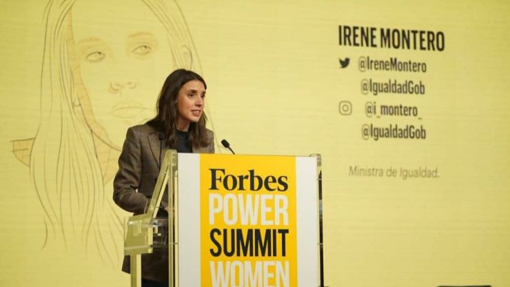 Irene Montero: 'Nuestro reto es implementar políticas públicas feministas para transformar la sociedad'