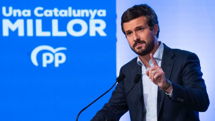 Casado: 'Bildu y Vox salvaron la cara a Sánchez'