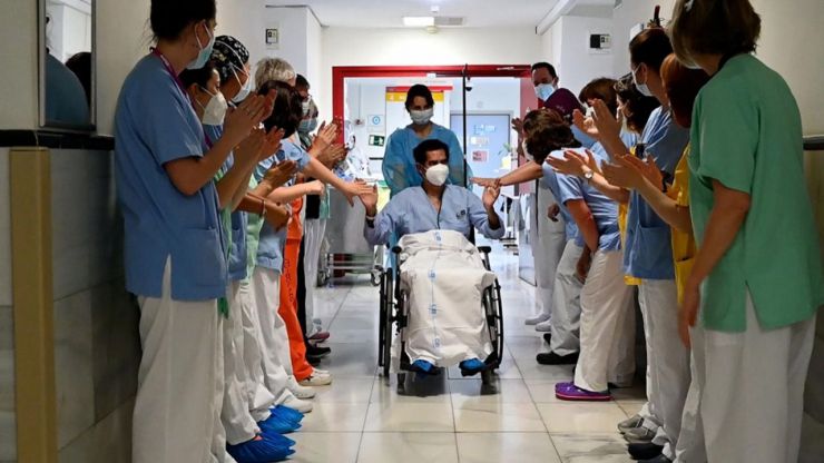 El Hospital Gregorio Marañón da el alta a su paciente 5.000 ingresado por Covid-19