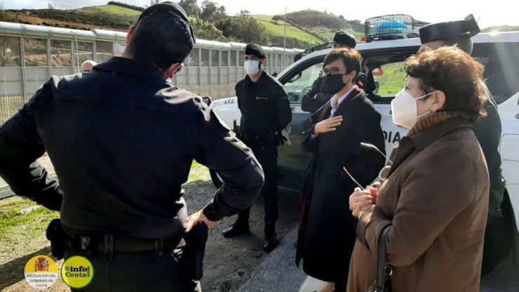 60 subsaharianos intentan entrar en Ceuta ante una devolución en caliente 'inexistente'