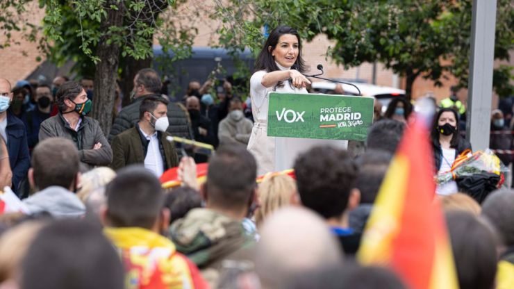 Monasterio: 'VOX va a ser clave para que no entre la izquierda y sus políticas en el gobierno de Madrid'