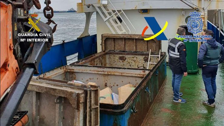 Más de siete toneladas de hachís: nuevo golpe al narcotráfico del Estrecho