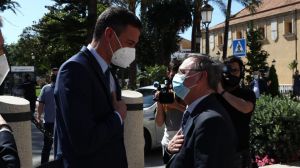 Así reciben a Sánchez y a Marlaska en Ceuta en plena crisis migratoria