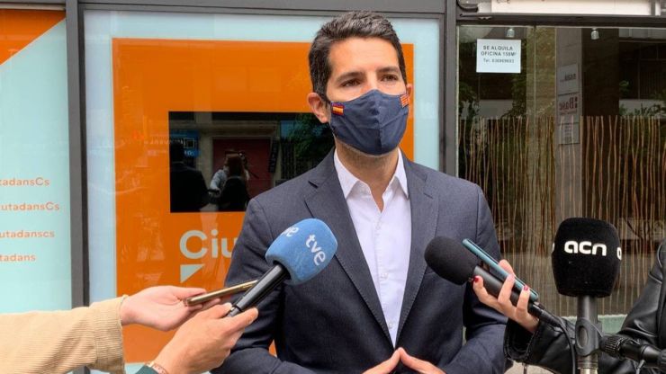 Ciudadanos critica a Sánchez por 'mirar hacia otro lado ante el discurso rupturista de Aragonès'