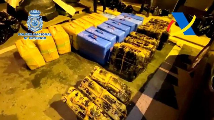 Intervenidos 1.600 kilos de hachís y desmantelada una organización liderada por un histórico narco británico