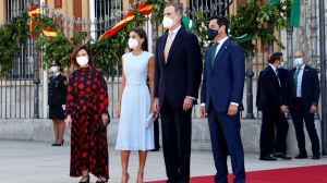 Felipe VI recibe la primera Medalla de Honor de Andalucía