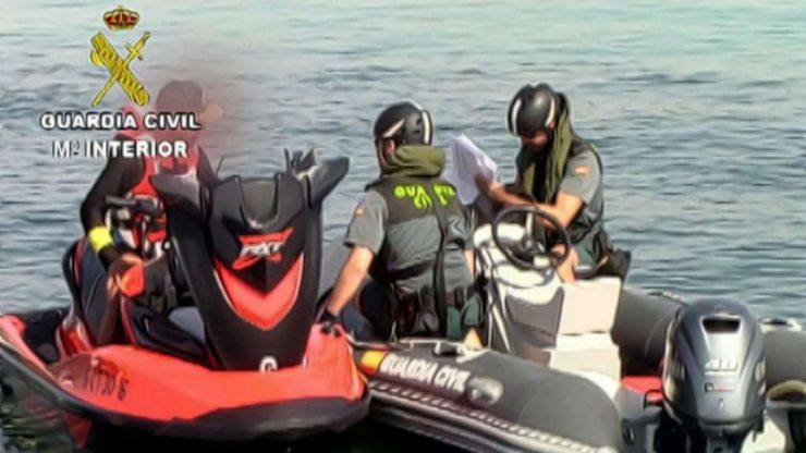 La Guardia Civil controlará las embarcaciones deportivas, de recreo y motos náuticas