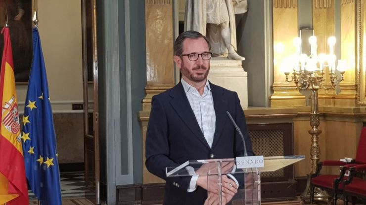 Maroto: 'Tenemos un presidente mudito que no ha abierto el pico sobre esta crisis'