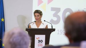 Yolanda Díaz llama a incorporar la sostenibilidad y la sensibilidad ecológica a la agenda de la negociación colectiva
