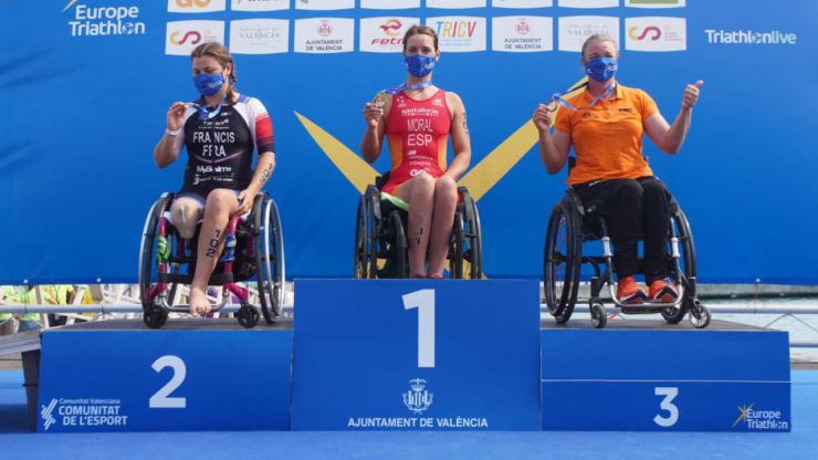 Campeonato de Europa de Triatlón: Los paralímpicos españoles triunfan con 8 medallas