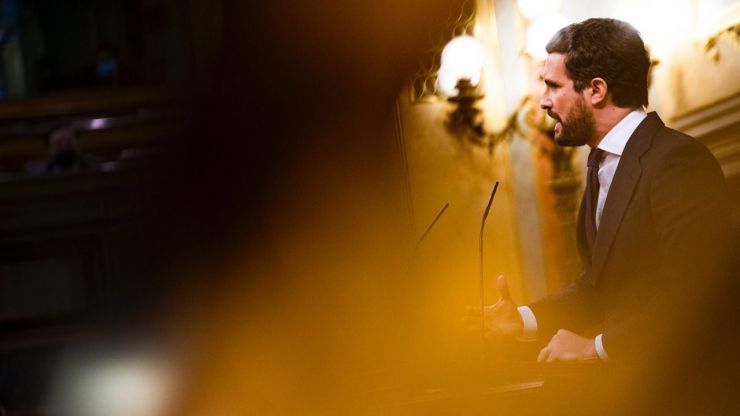 Casado a Sánchez: 'Si no está dispuesto a defender a España váyase y déjenos a los demás hacerlo'