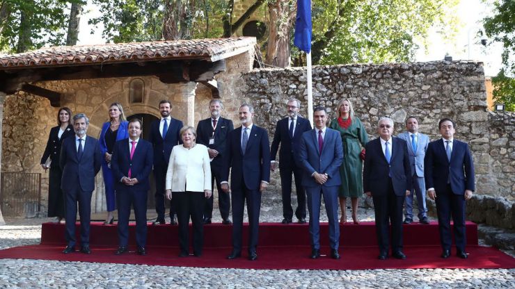 Entrega a Angela Merkel del Premio Europeo Carlos V