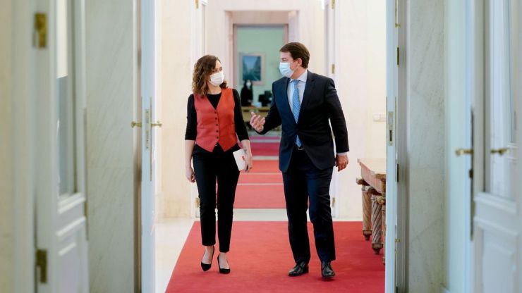 Isabel Díaz Ayuso y Alfonso Fernández Mañueco