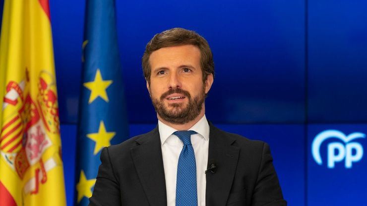 Un PP a la baja antes del cisma frente al auge de PSOE, Ciudadanos, UP y Vox