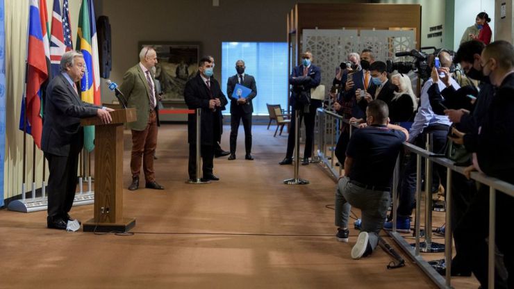 Guterres a Putin: 'No permita en Europa la que podría ser la peor guerra desde principios de siglo'