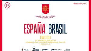 Fútbol Sala: La Selección Femenina se medirá a Brasil en Melilla