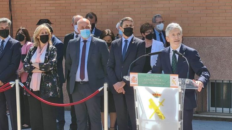 Grande-Marlaska destaca el refuerzo de efectivos en la Guardia Civil para luchar contra la violencia de género