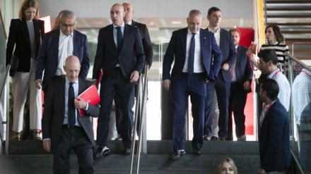 La RFEF estudia demandar a Tebas tras la conspiración contra Rubiales