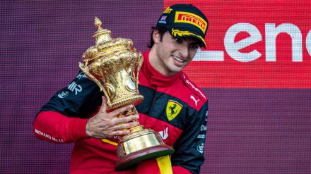 F1: Carlos Sainz se lleva su primer triunfo en Silverstone