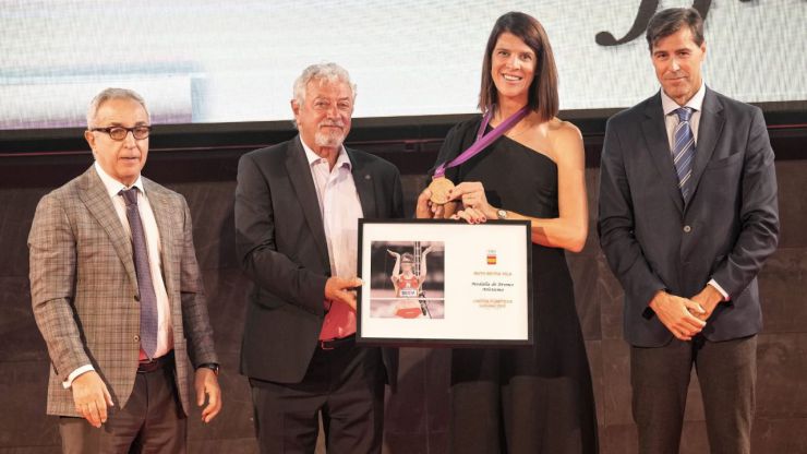 Nueve años y once meses después: Ruth Beitia recibe el bronce de Londres 2012
