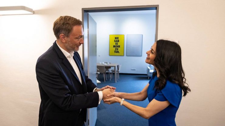 Lindner apoya el proceso de refundación que Inés Arrimadas impulsa para Ciudadanos