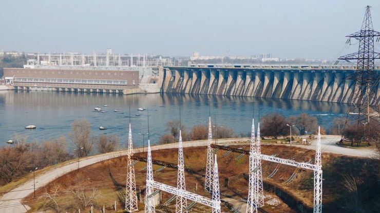 Imagen de una central nuclear en Ucrania