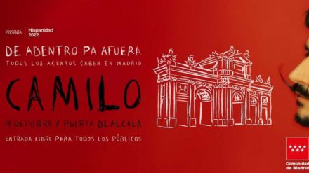 Hispanidad 2022: La Comunidad de Madrid sorprende con un concierto gratuito del artista colombiano Camilo
