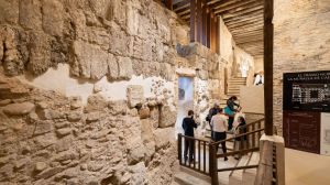 Abierta al público la muralla romana del Monasterio de Canonesas del Santo Sepulcro en Zaragoza
