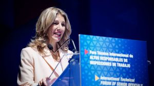 Díaz reafirma el compromiso con la Inspección de Trabajo y la Seguridad Social