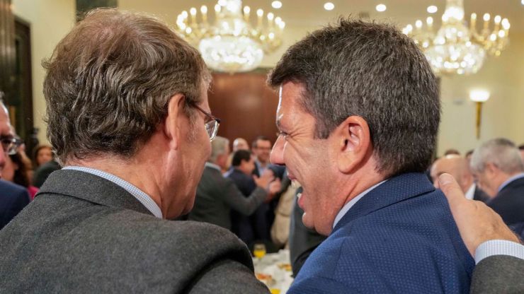 Feijóo sobre Sánchez: 'Está financiando los Presupuestos incrementando los impuestos'