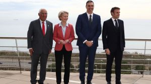 Von der Leyen bendice en Alicante la idea de Sánchez, Macron y Costa