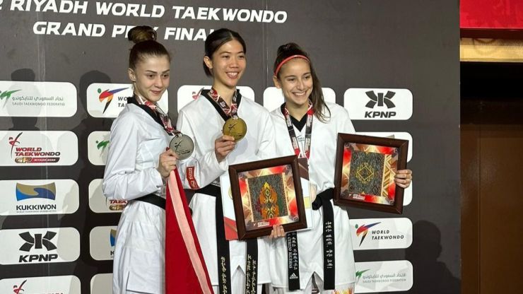 El taekwondo español volvió a subir al pódium en la última cita de 2022