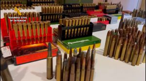Descubren una red de tráfico ilegal de armas y municiones en España