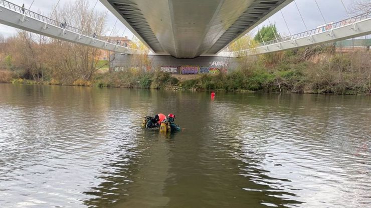 Encontrado el cuerpo sin vida de la mujer que cayó al río Ebro el lunes