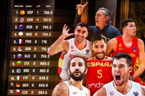 Balance baloncesto 2022: España despide 2022 como número 1 del ranking mundial