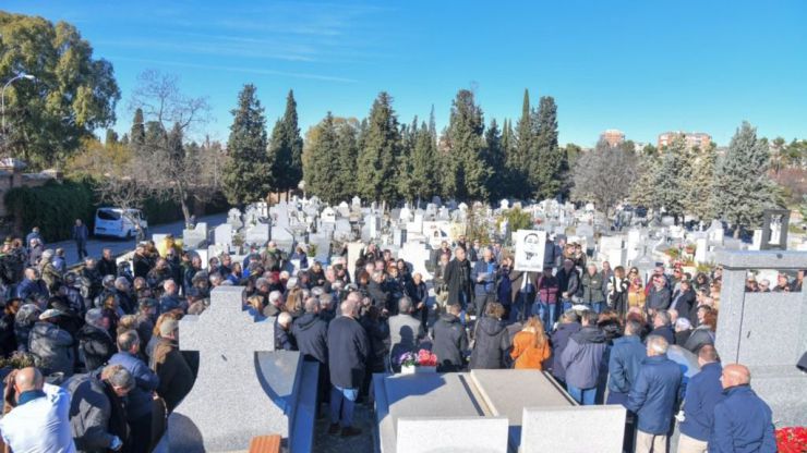 Emocionada despedida a Nicolás Redondo en Madrid