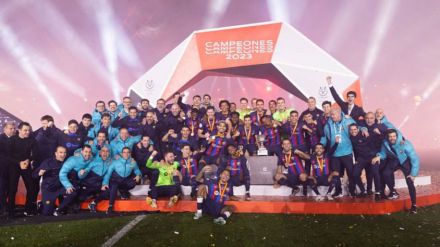 Supercopa de España: El Madrid no puede contra el Barcelona (1-3)