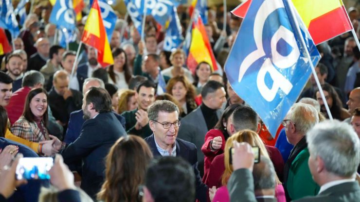 Feijóo se ve en La Moncloa 