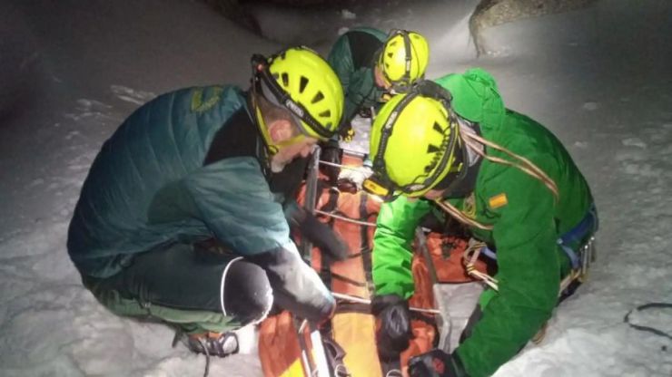 Rescate y tragedia en el Pico Almanzor de Ávila