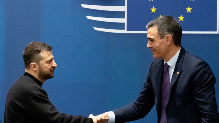 Sánchez vuelve a mostrar su apoyo a Ucrania y exige 'el fin de la agresión de Putin'