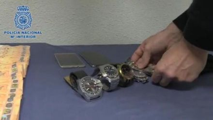 Cae un grupo criminal dedicado al robo de relojes de alta gama en el centro de Madrid